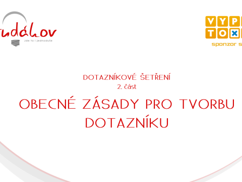 Obecné zásady pro tvorbu dotazníku